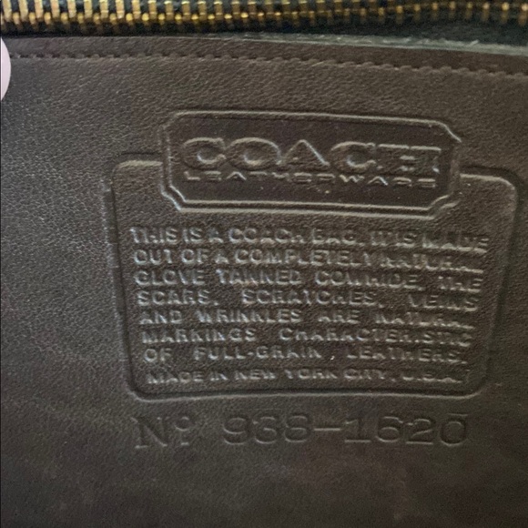 Vintage Coach Metropolitan Brown Leather Bag - Picture 3 of 7